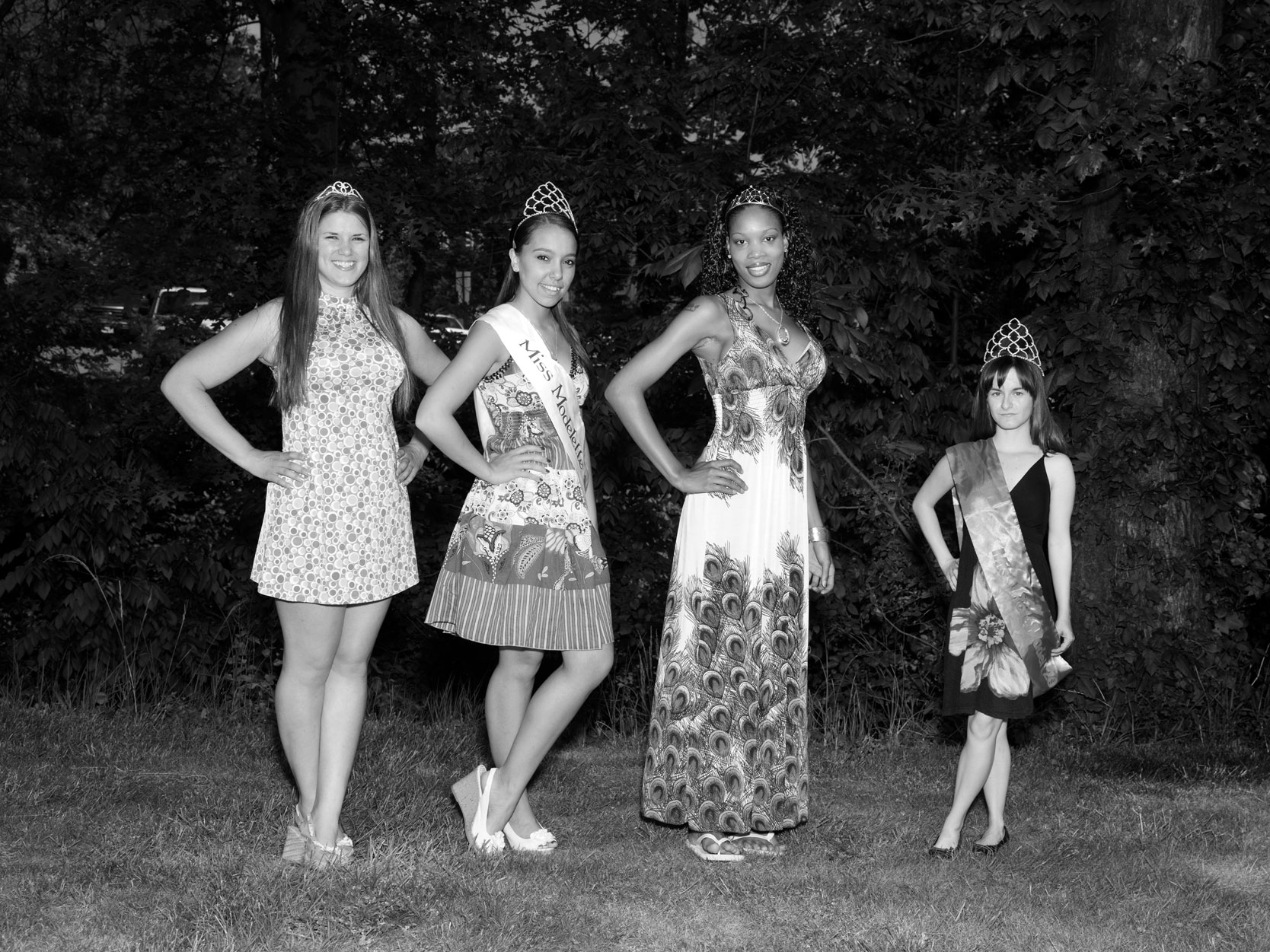 Miss Model Contestants. Cleveland, Ohio.